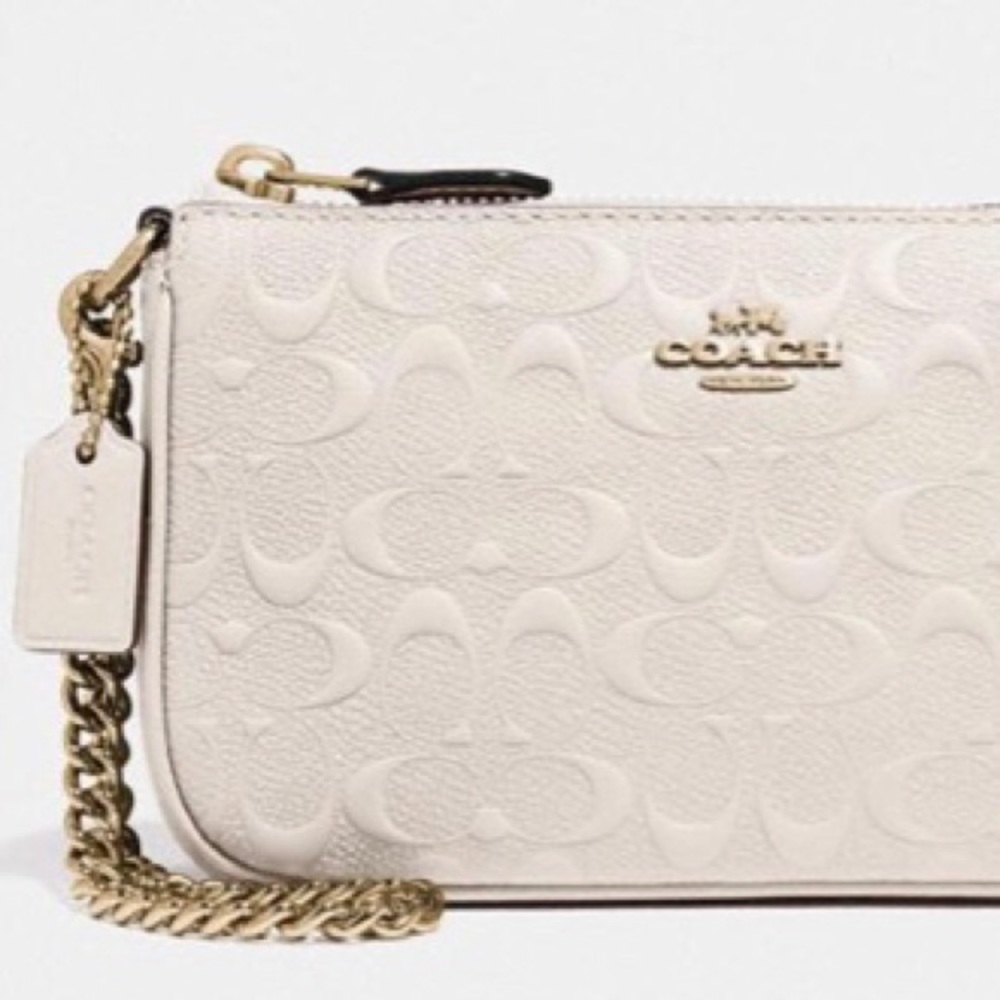 NEW Coach Signature Wristlet/Clutch - Picture 2 of 4